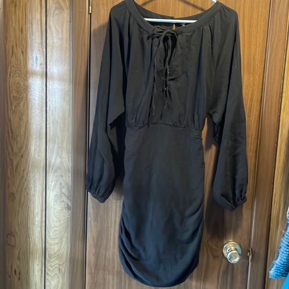 Free people The Only One Mini Dress Black Size M NWT - Picture 5 of 11